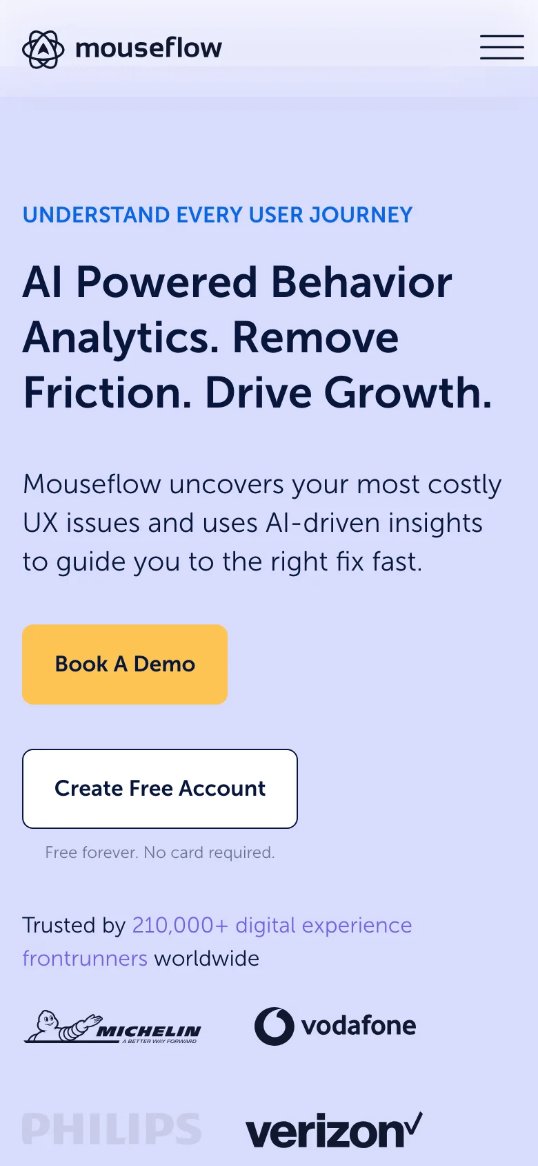 Mouseflow — Móvil