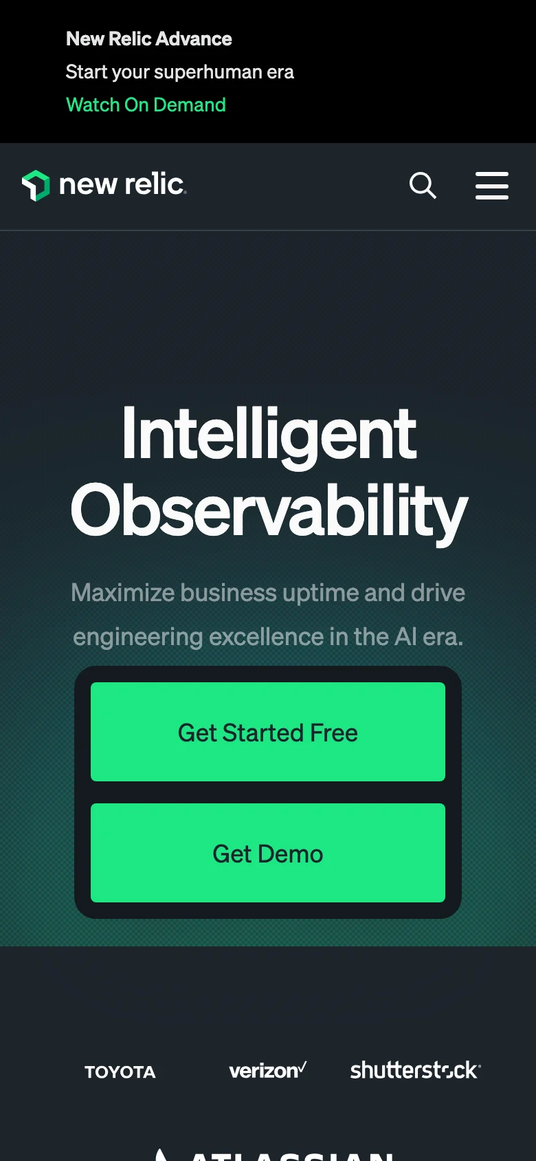 New Relic — Móvil