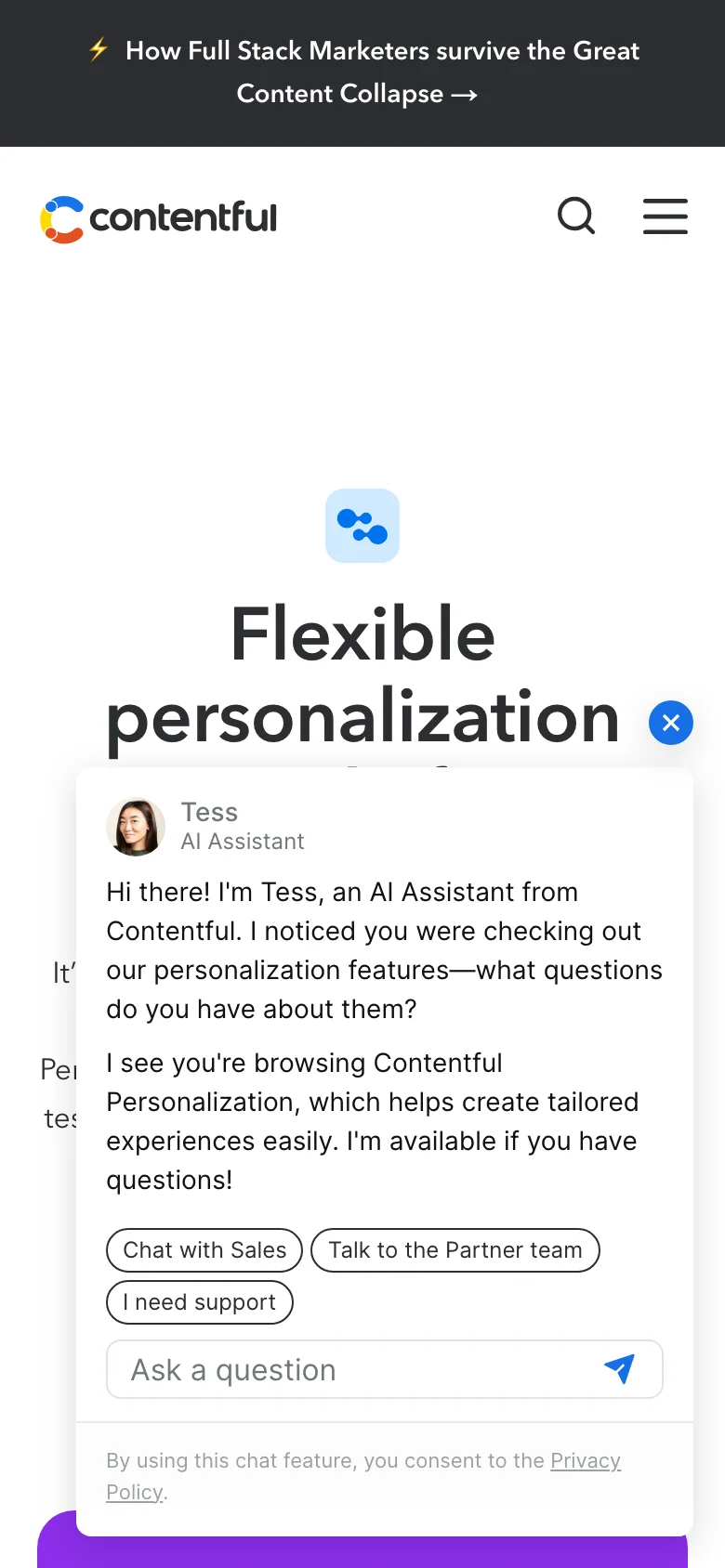 Ninetailed — Móvil