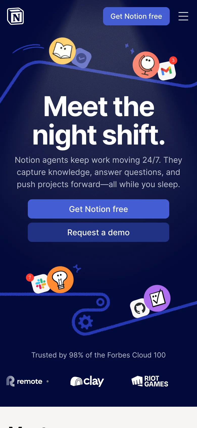 Notion AI — الجوال