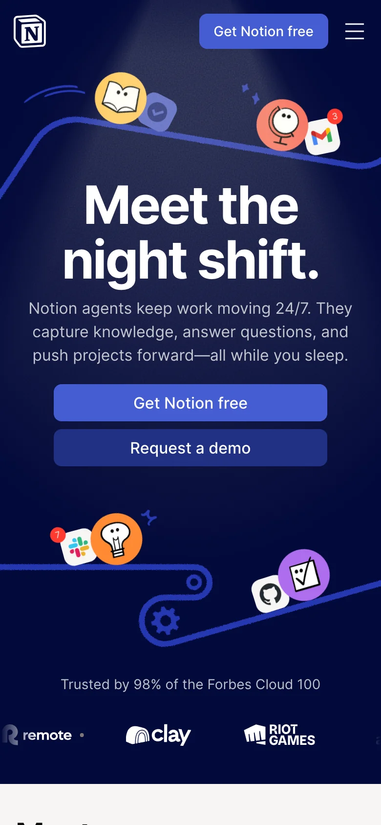 Notion — الجوال