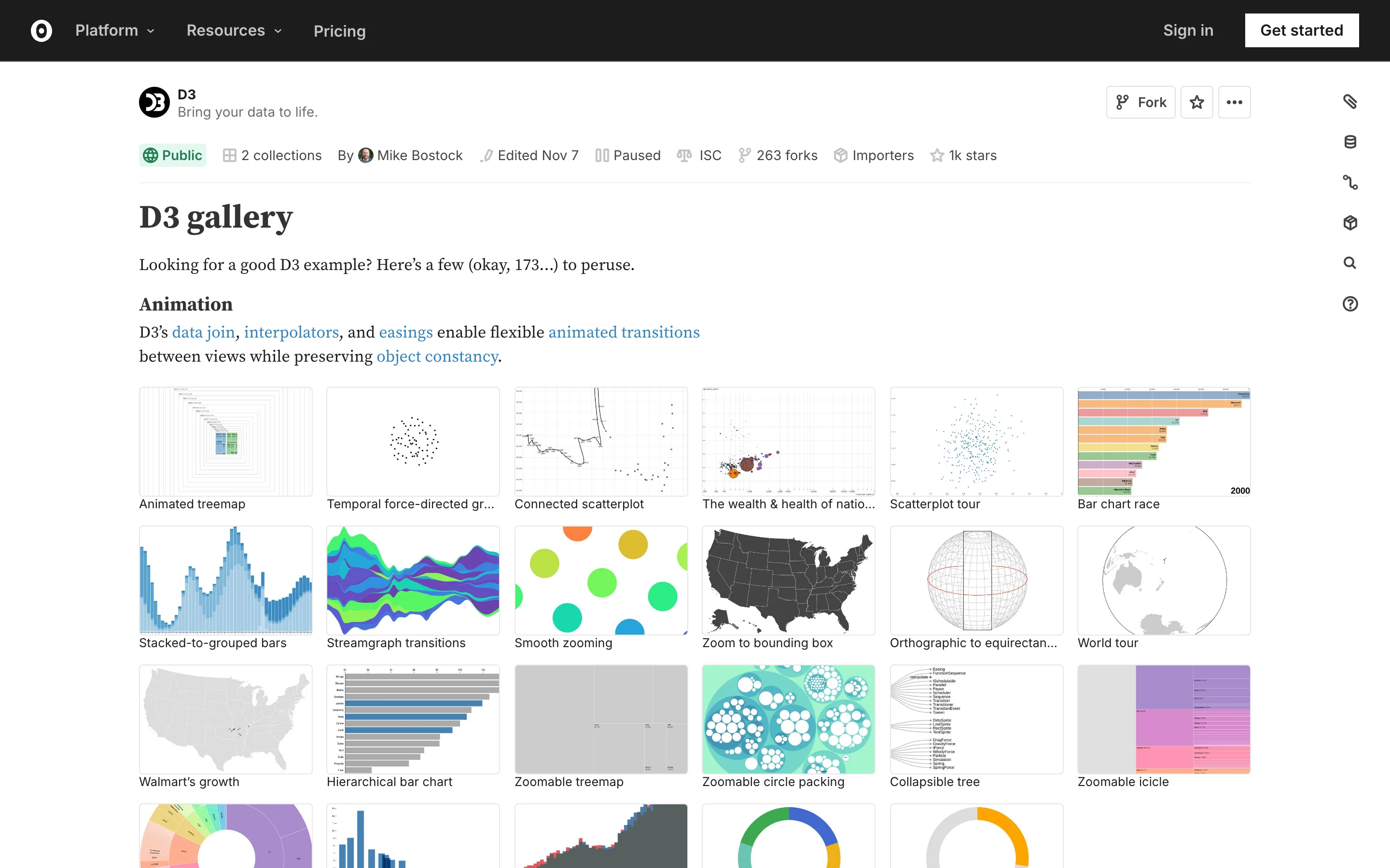 Observable Notebooks