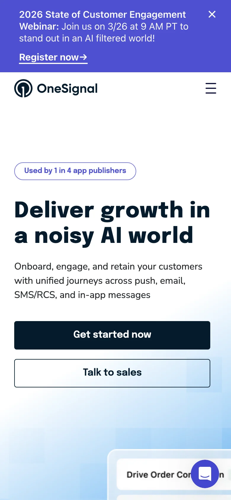OneSignal — Móvil