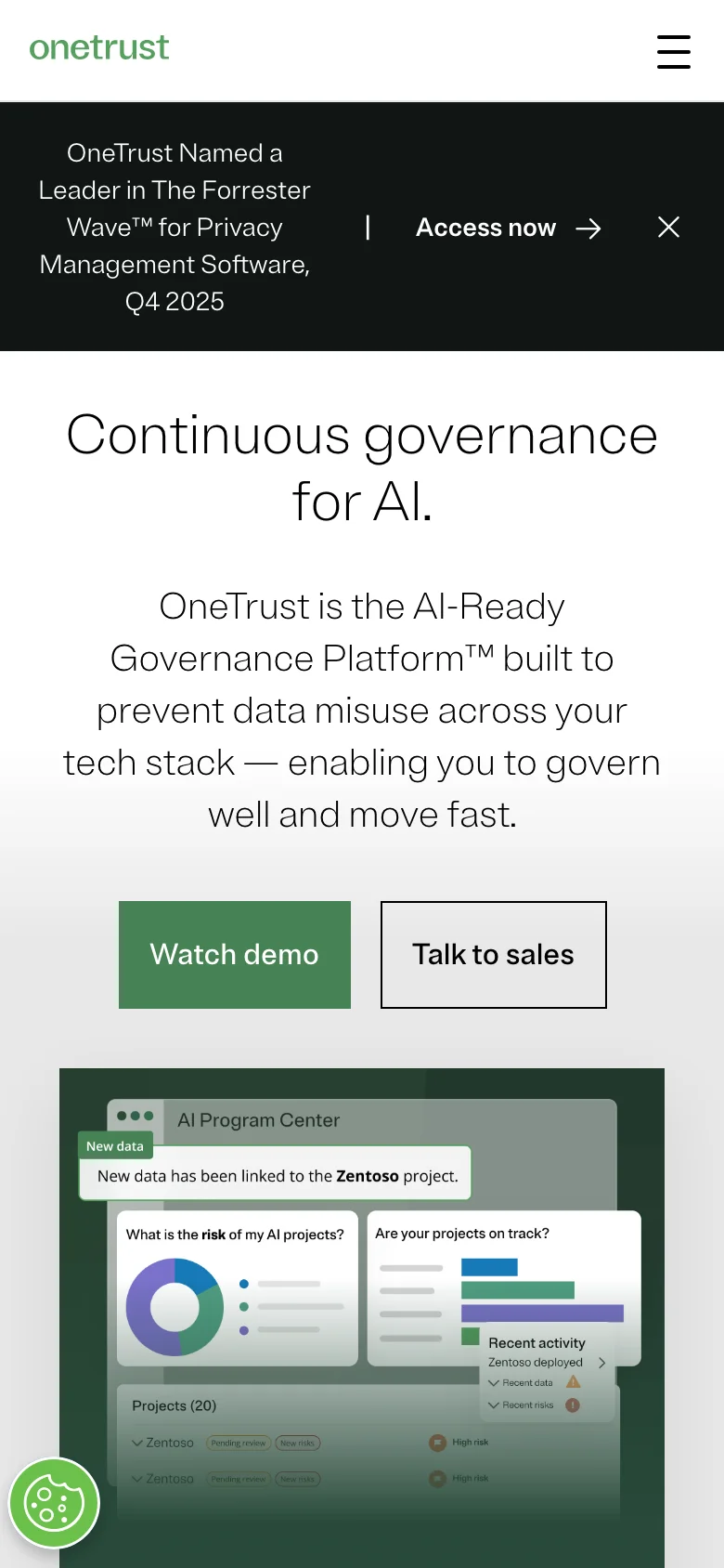 OneTrust — Mobile