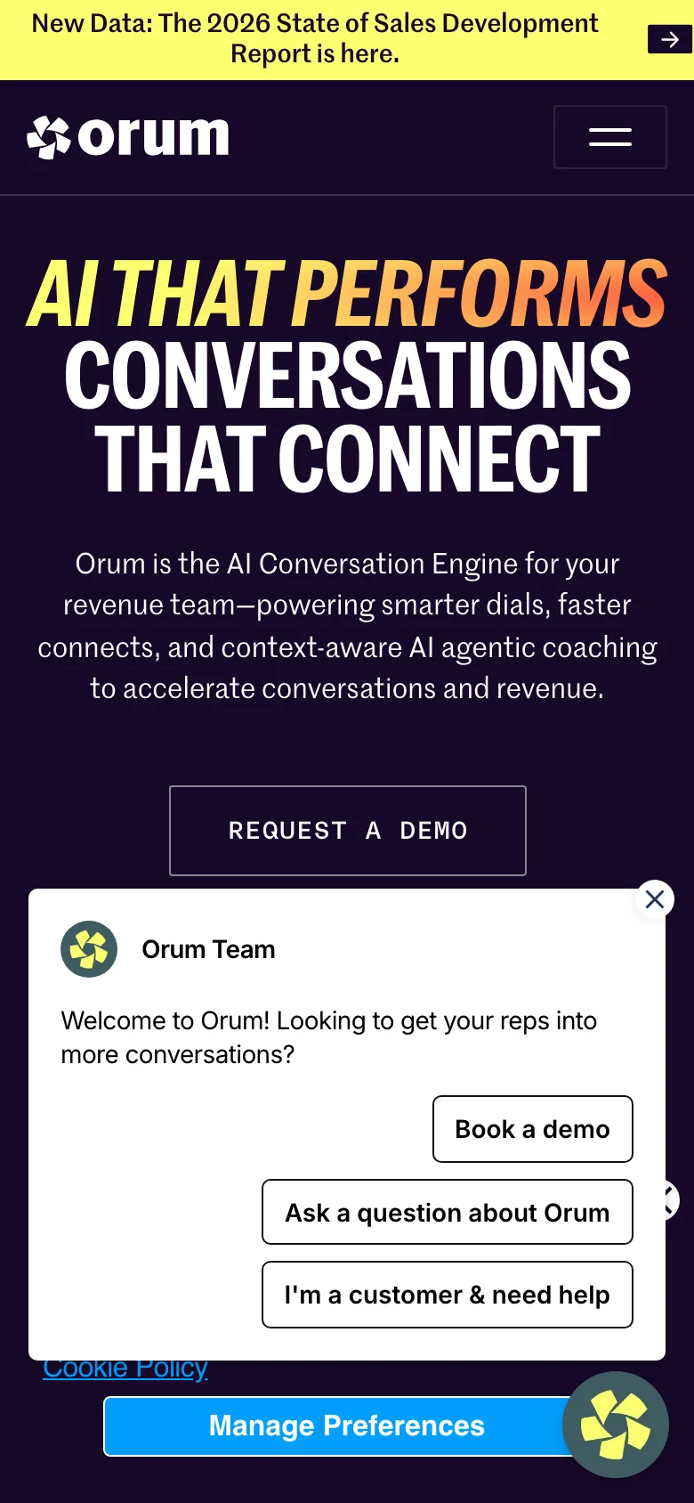 Orum — الجوال