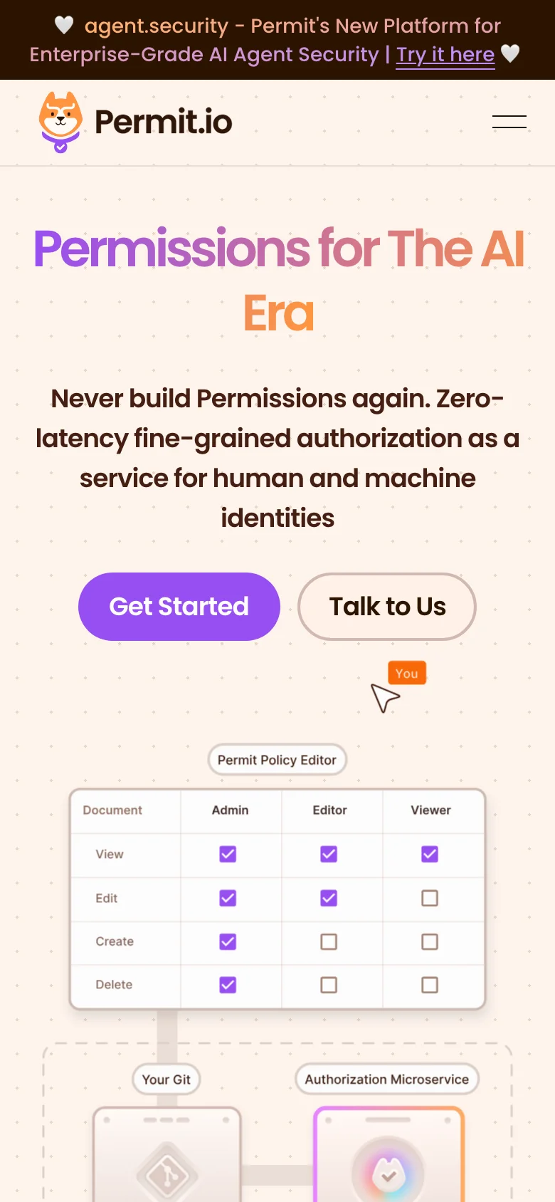 Permit.io — Móvil