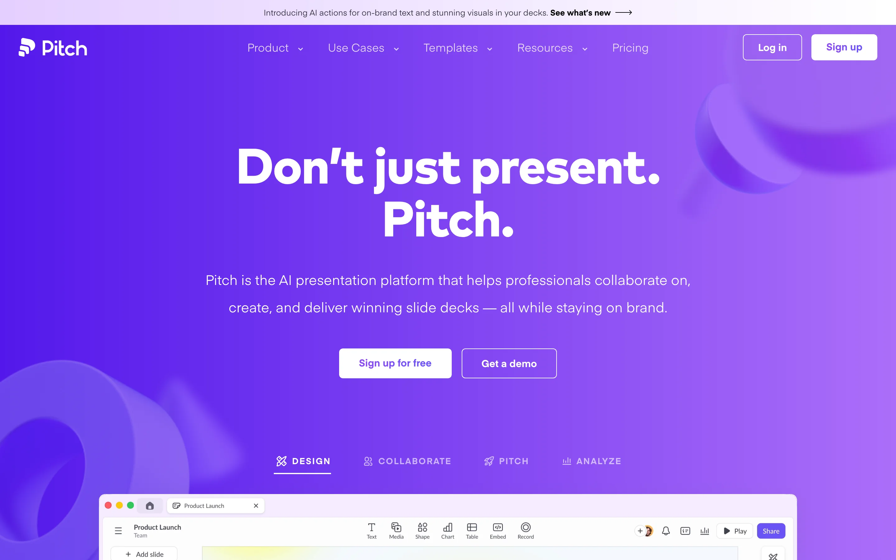 Pitch