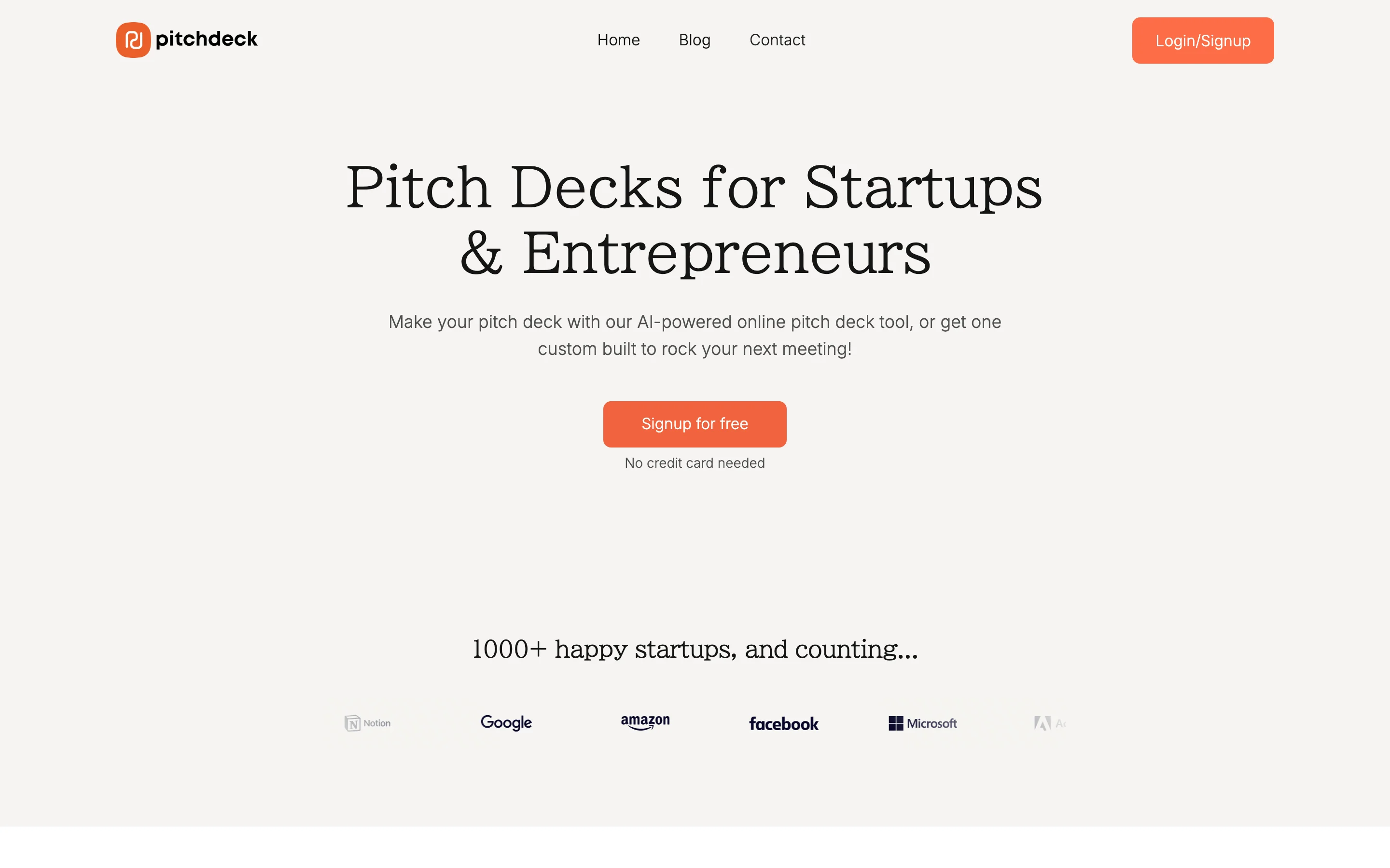 Pitch Deck