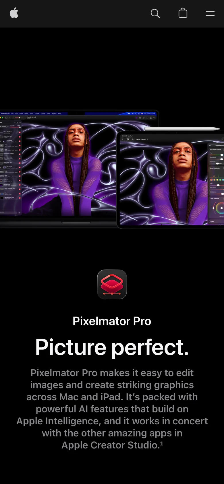 Pixelmator Pro — Móvil