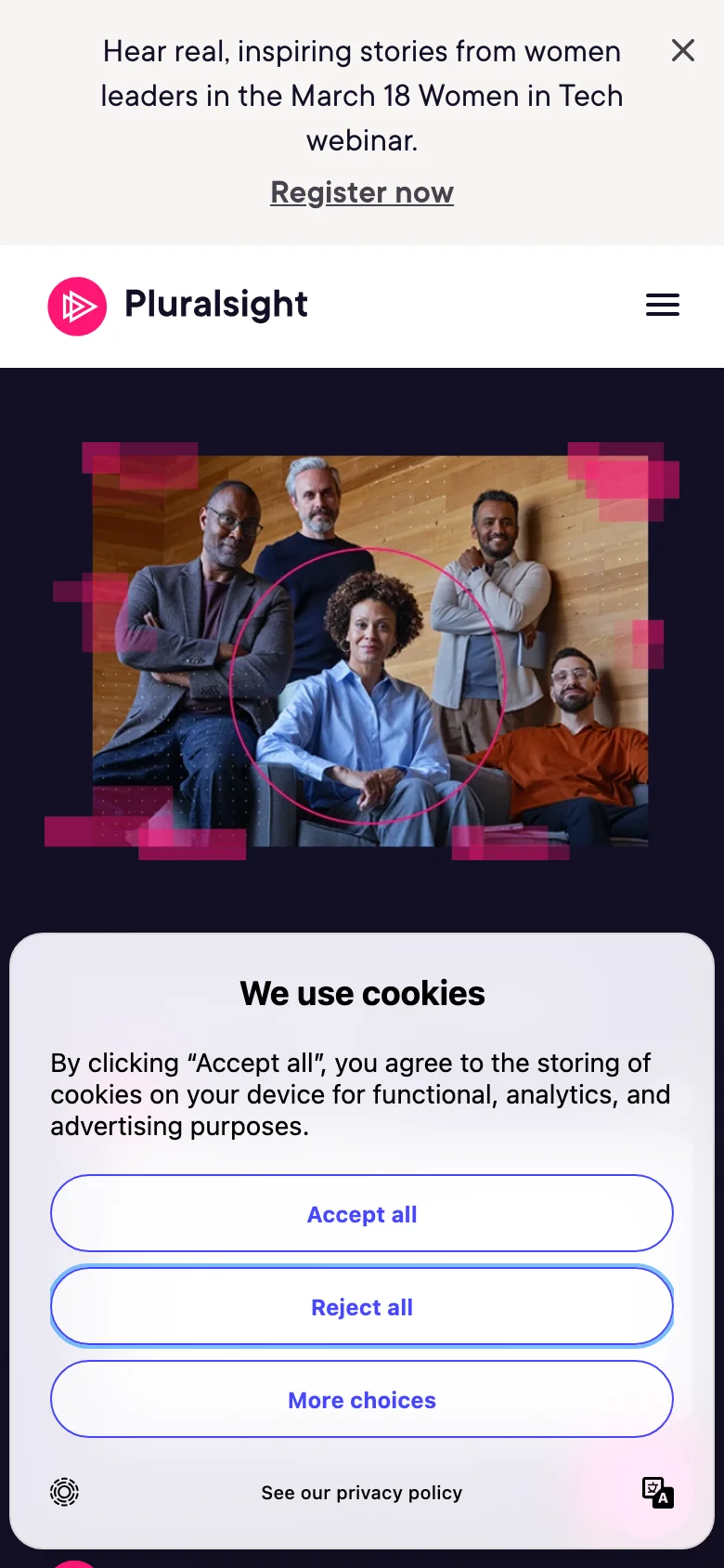 Pluralsight — Móvil