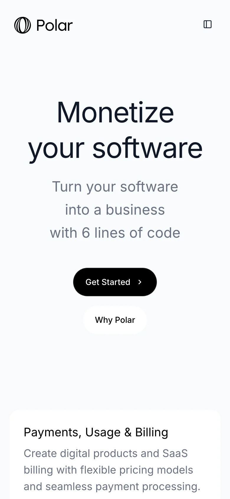 Polar Sh — الجوال