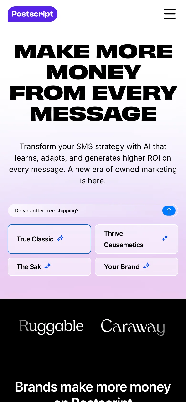 Postscript — Mobile