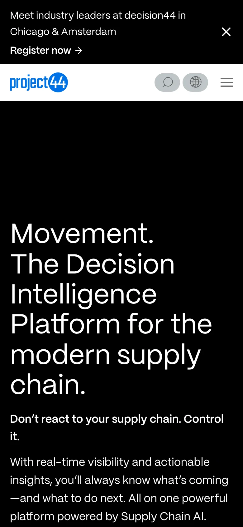 project44 — Móvil