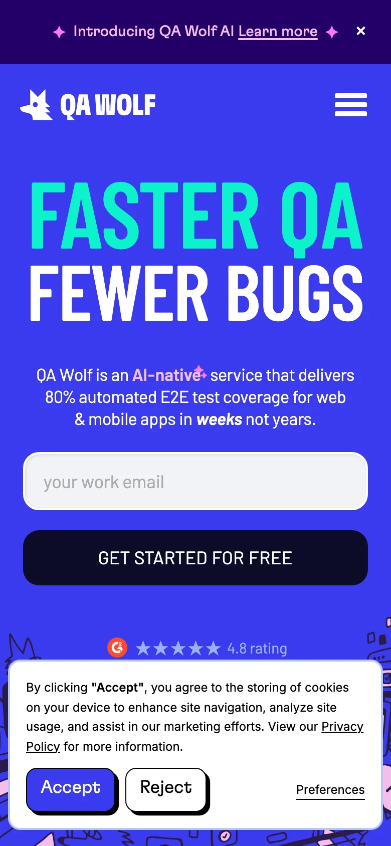 QA Wolf — Mobile