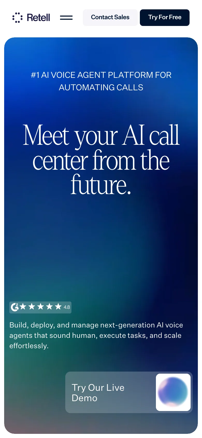 Retellai — الجوال