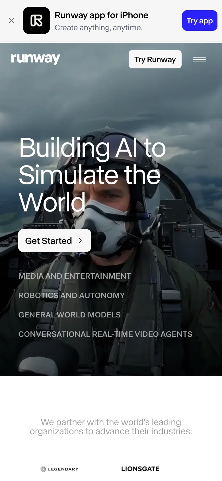 Runway — الجوال