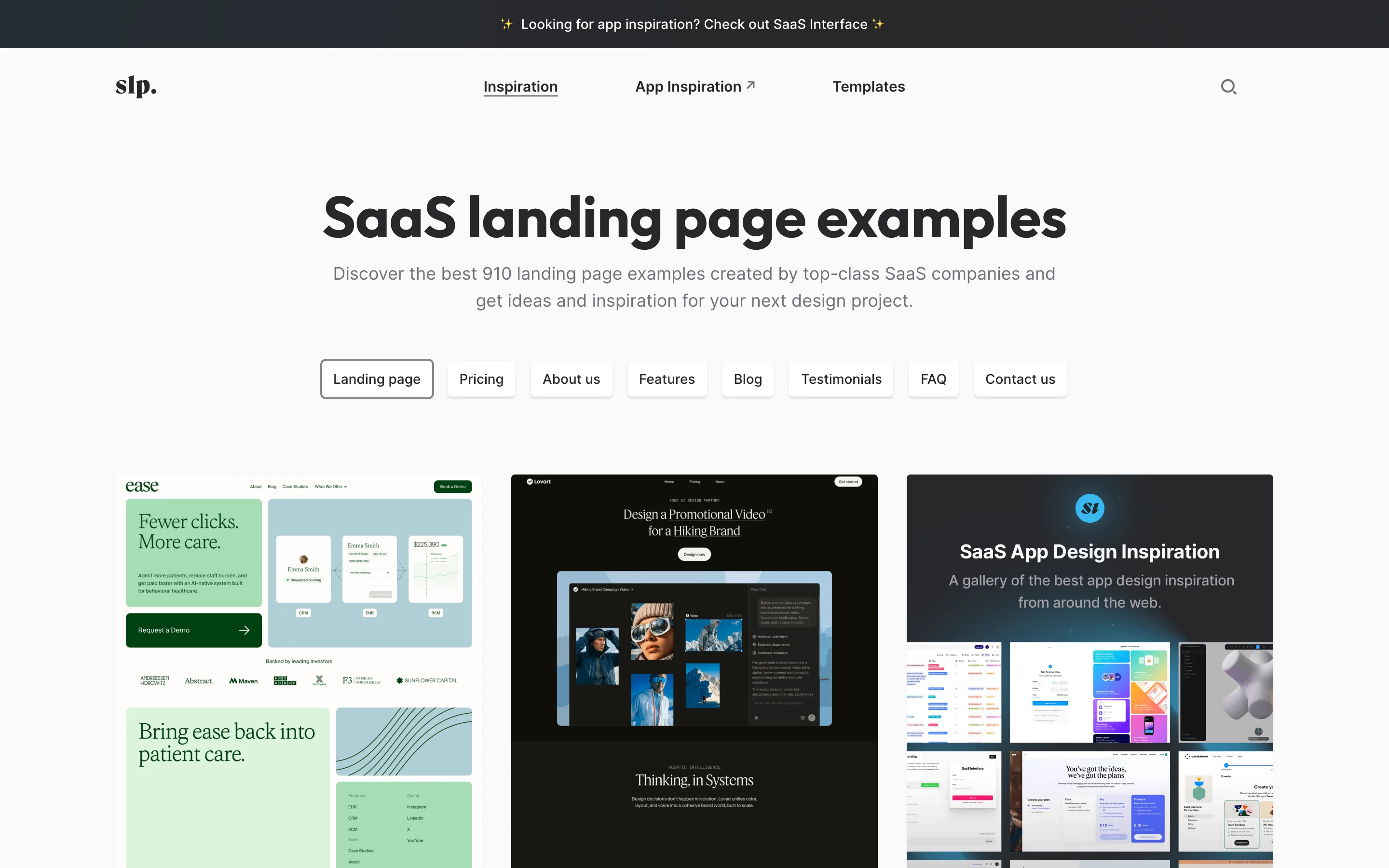 SaaS Landing Page