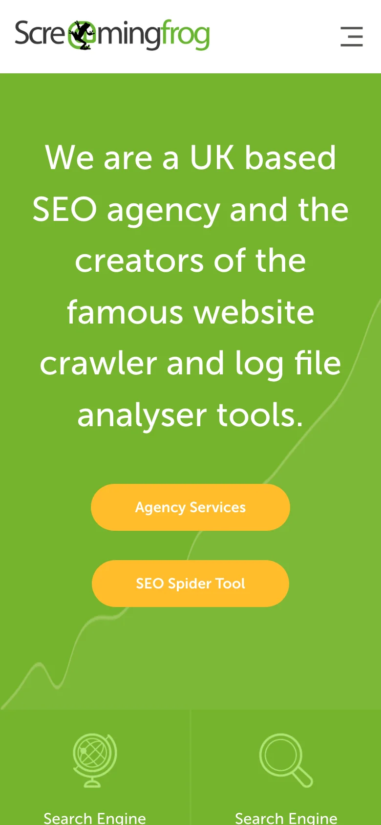 Screaming Frog — Móvil