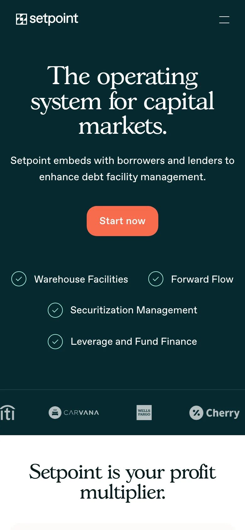 Setpoint — الجوال