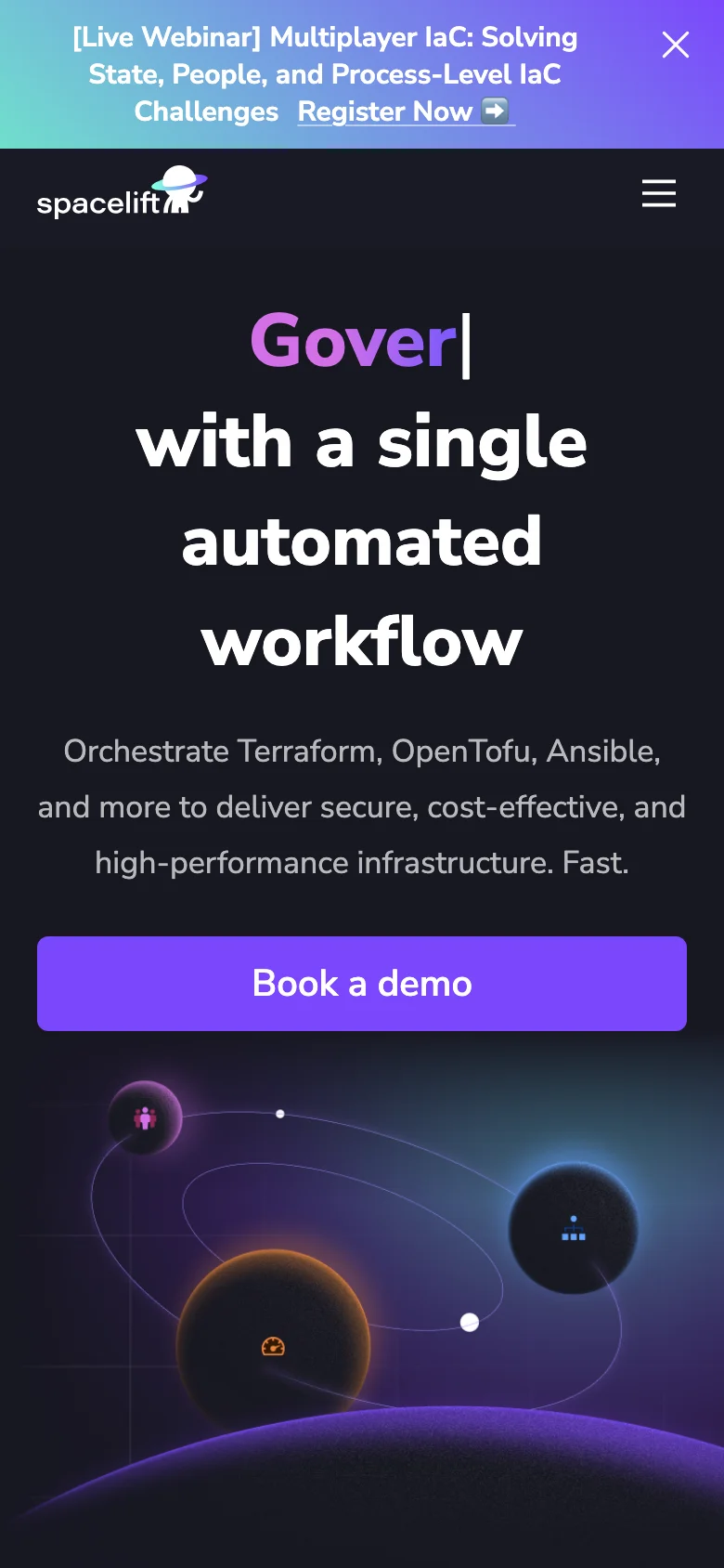 Spacelift — Móvil
