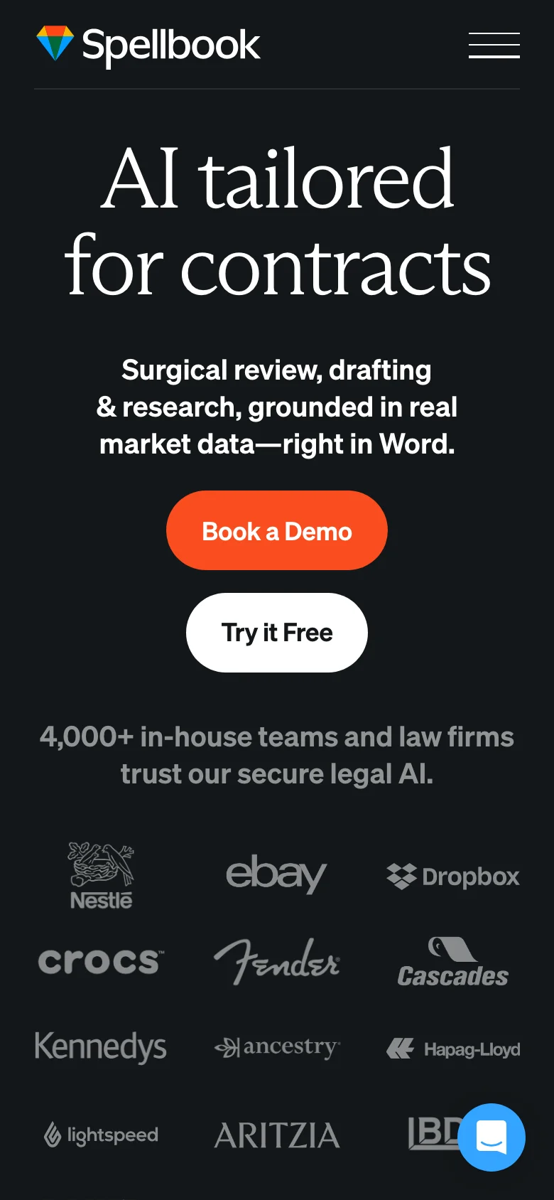 Spellbook Legal — الجوال