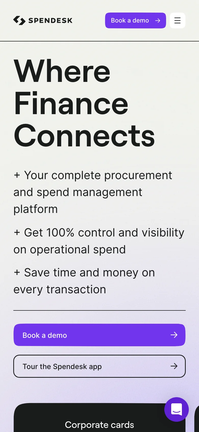 Spendesk — Móvil