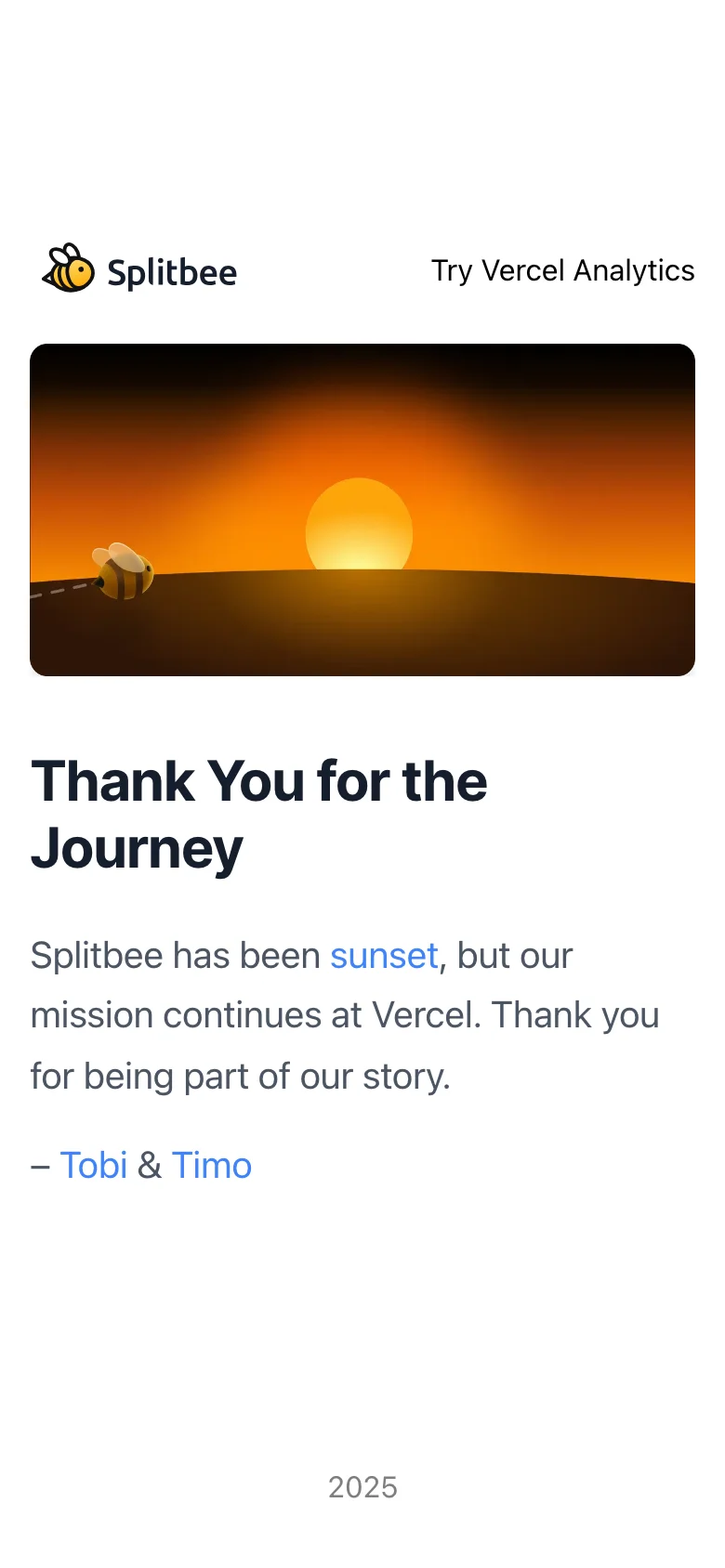 Splitbee — Mobile
