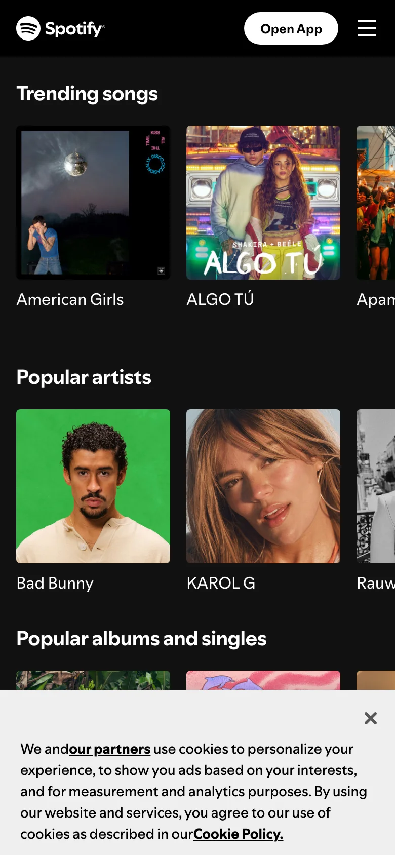 Spotify — Móvil