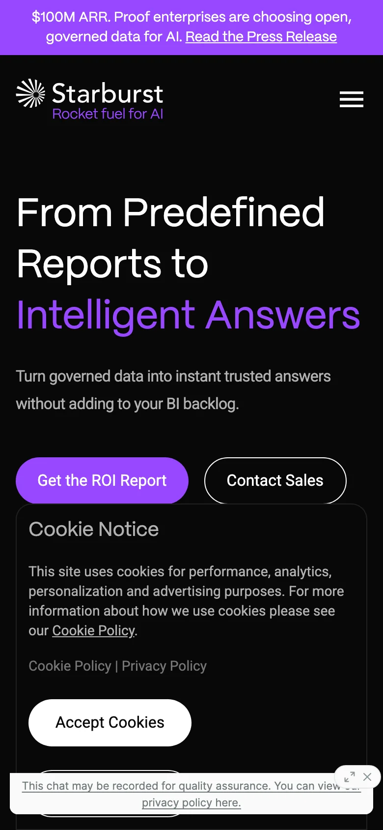 Starburst — Mobile