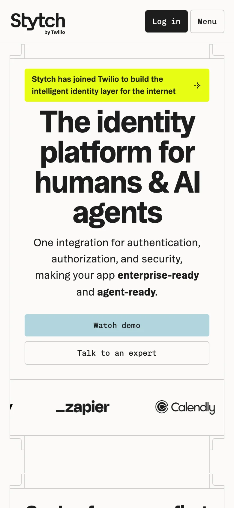 Stytch — الجوال