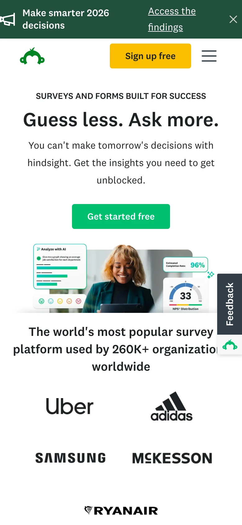 SurveyMonkey — Mobile