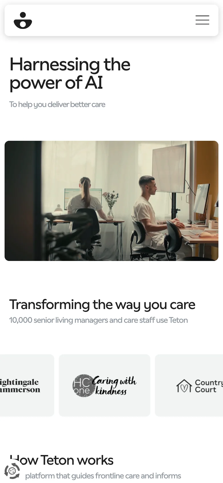 Teton — الجوال