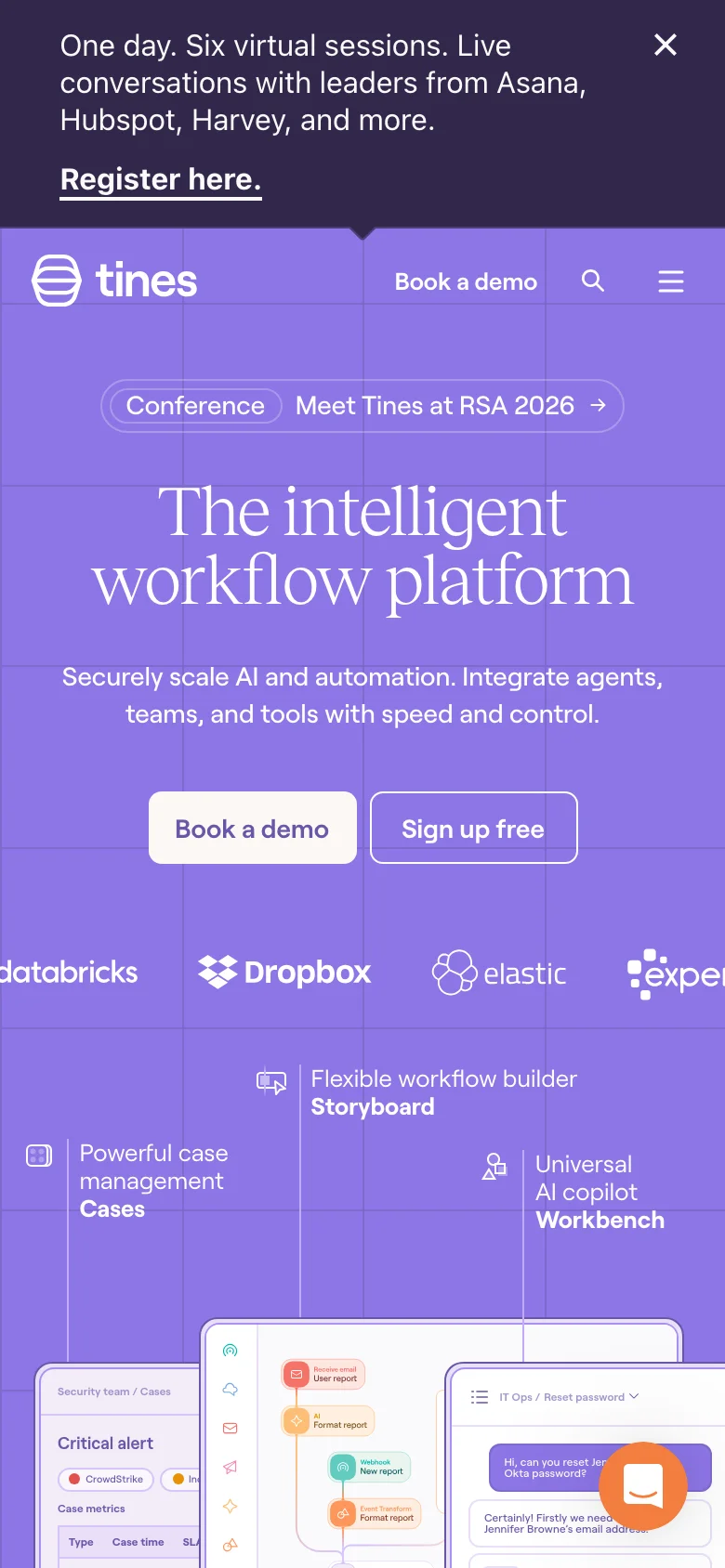 Tines — الجوال