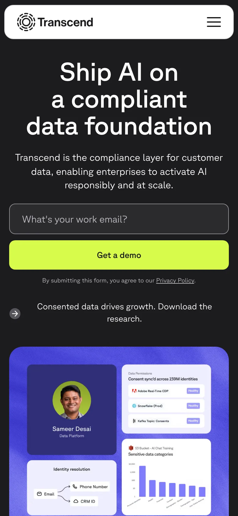Transcend — Móvil