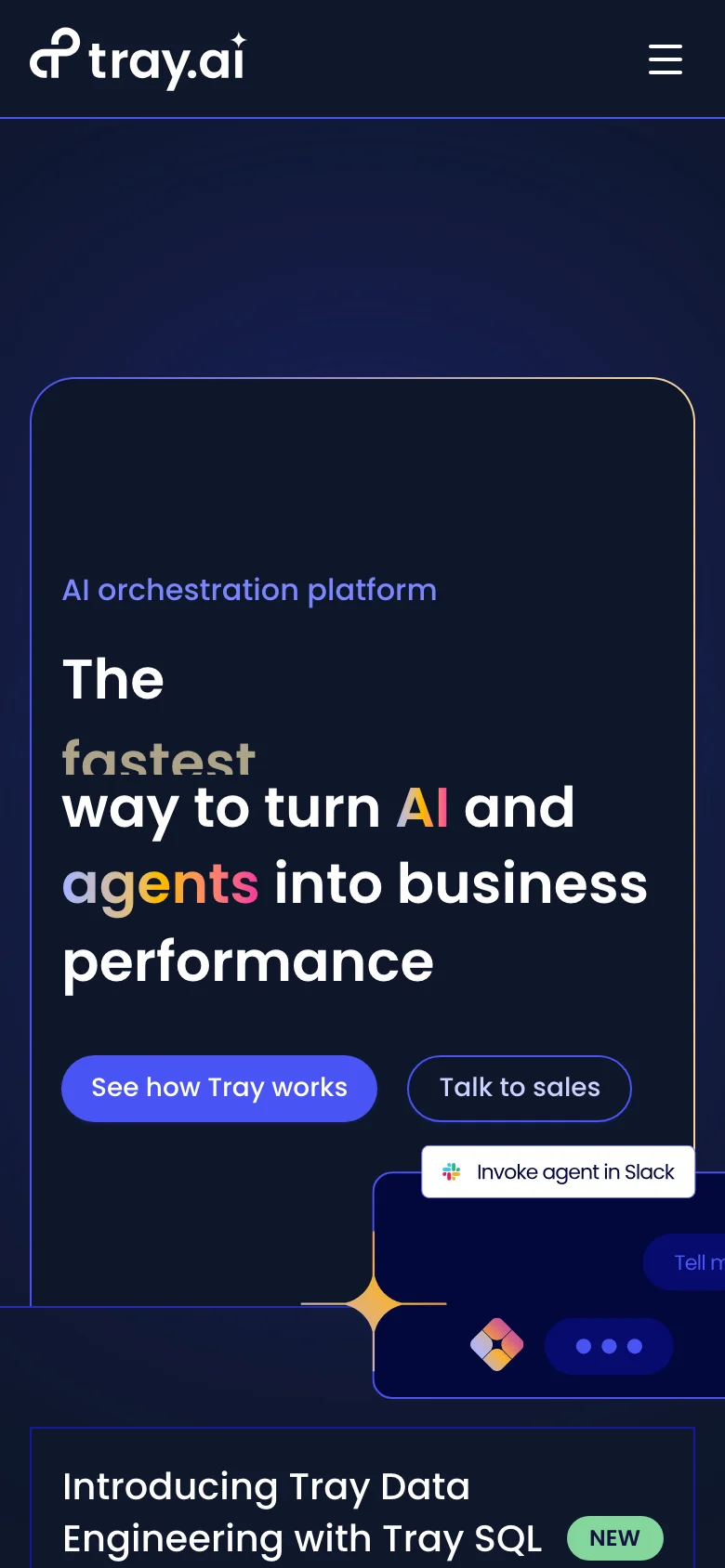 Tray.io — Mobile