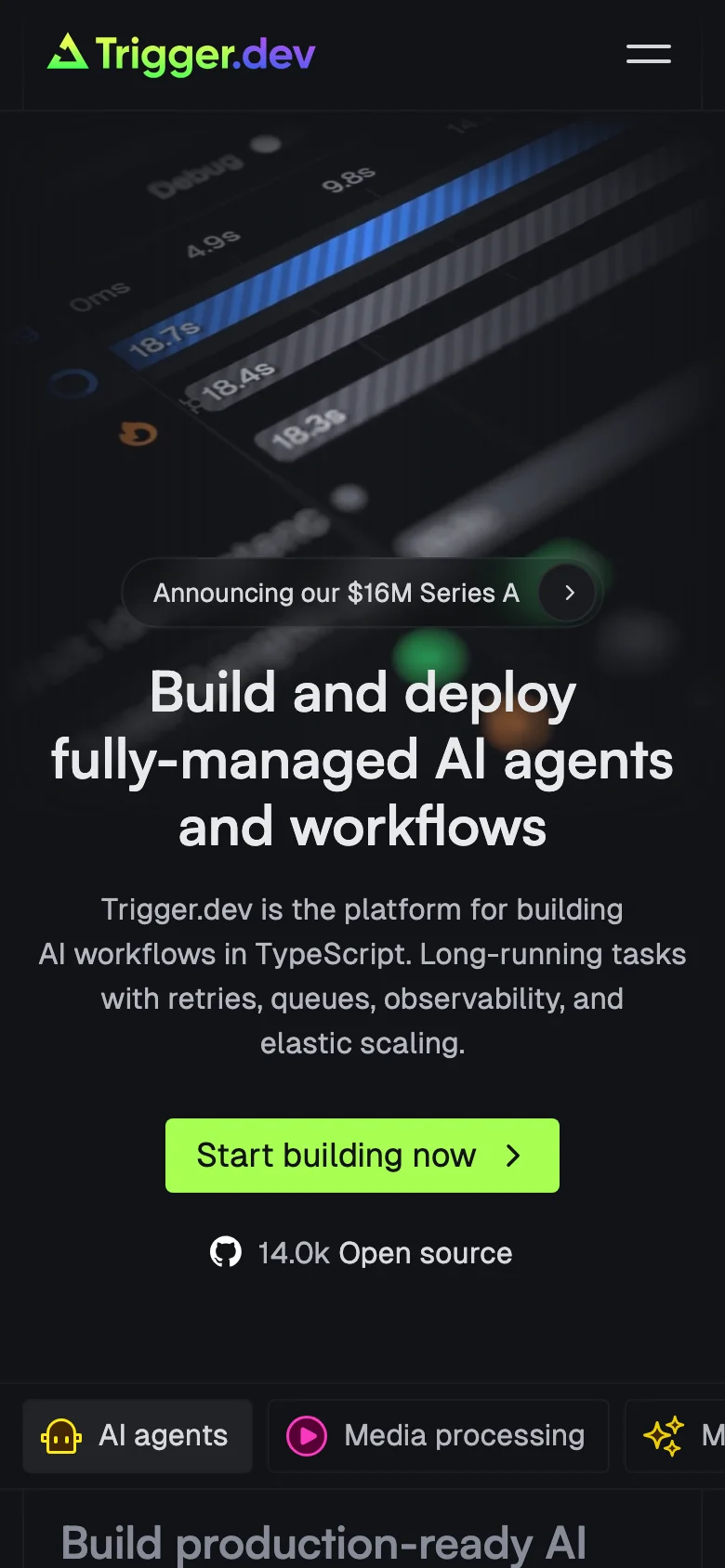 Trigger.dev — Mobile