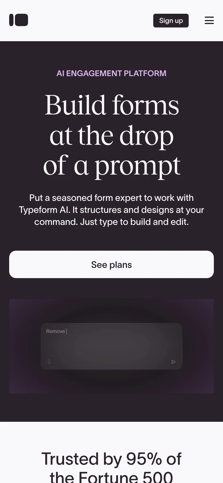 Typeform — الجوال