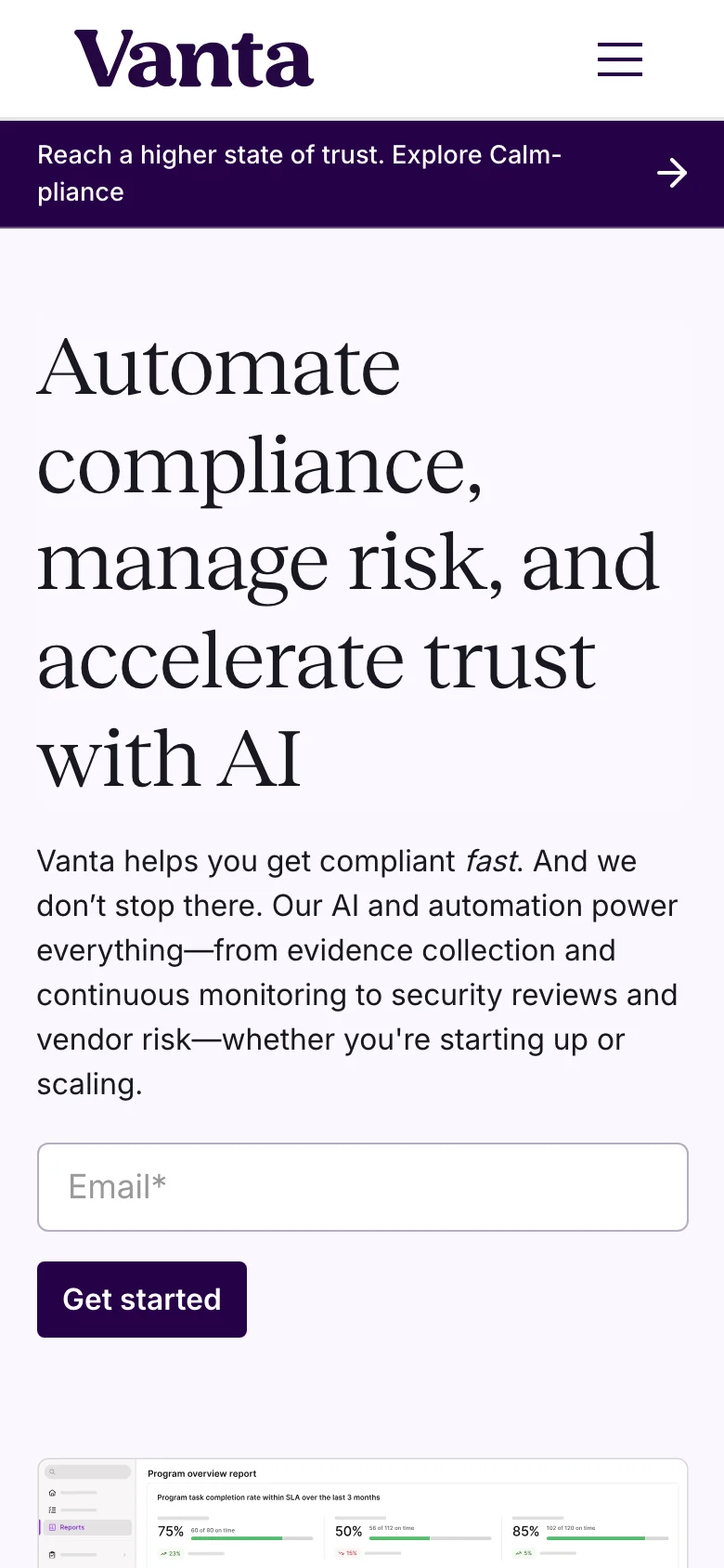 Vanta — الجوال