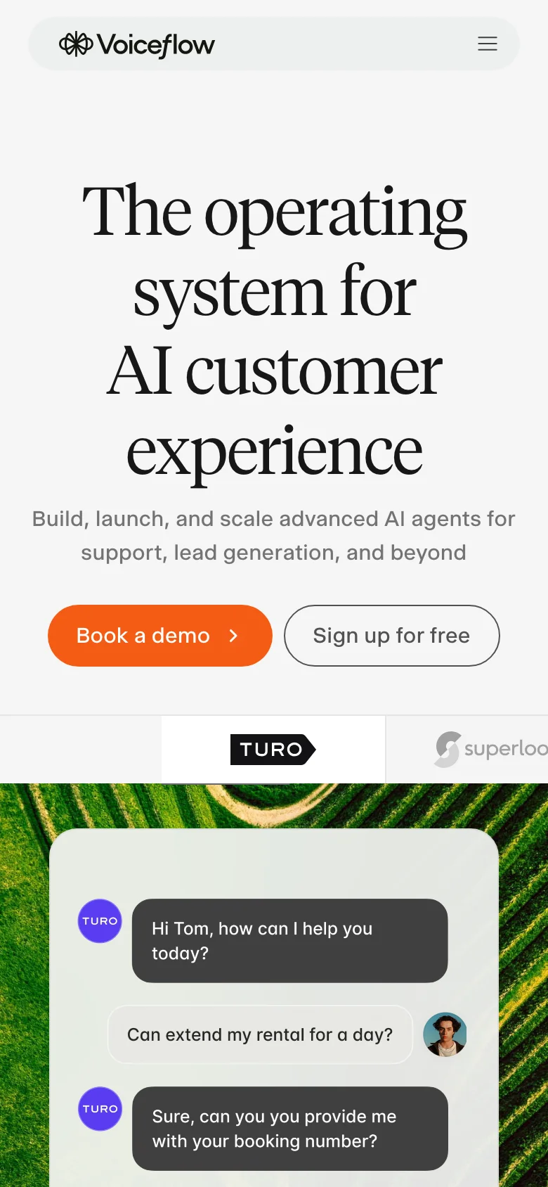 Voiceflow — الجوال