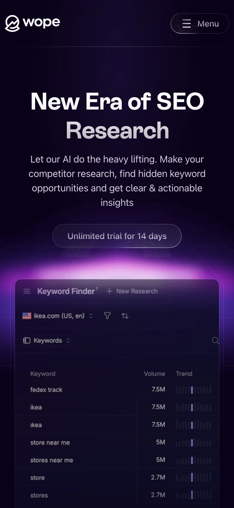 Wope — الجوال