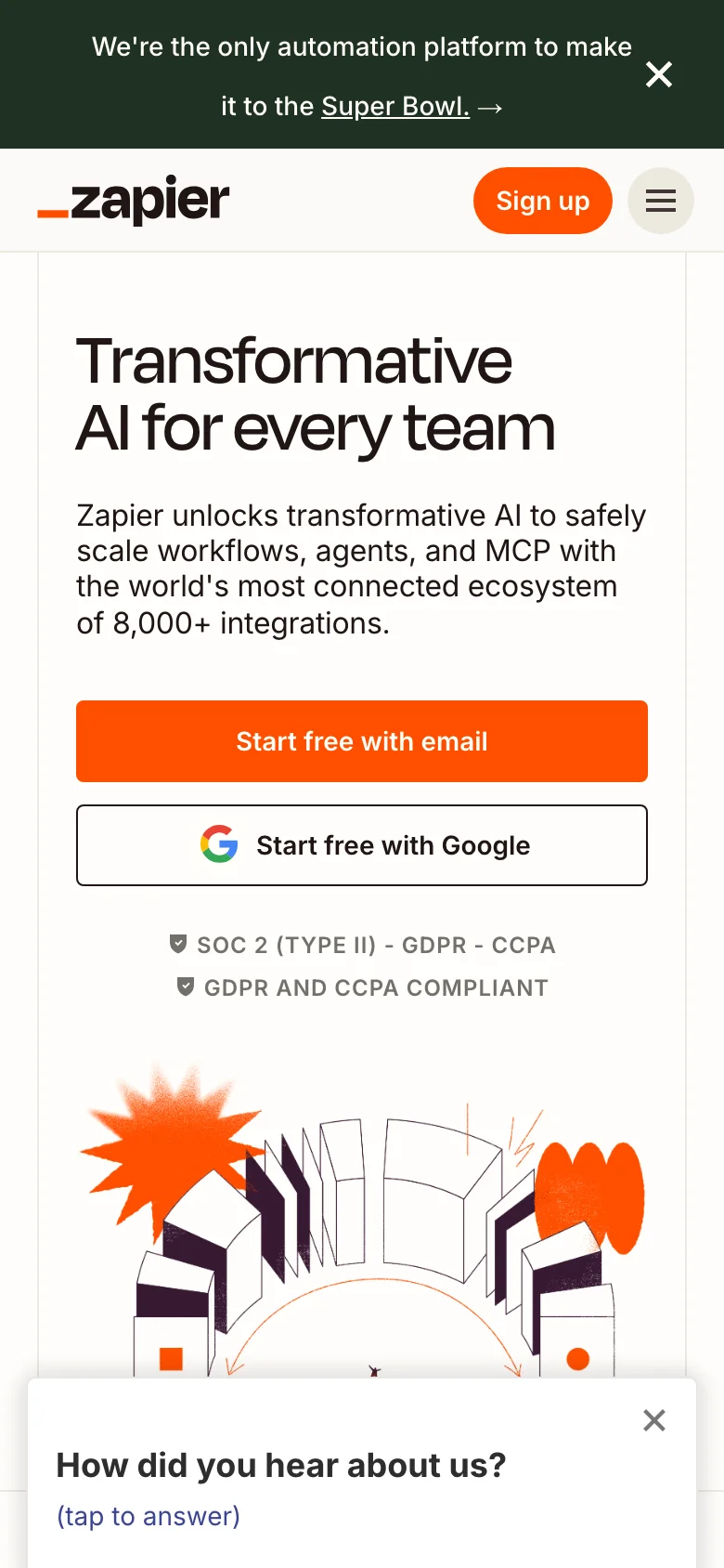 Zapier — الجوال