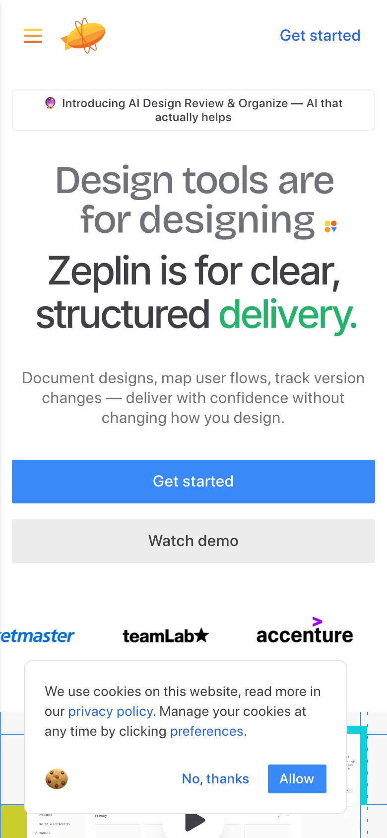 Zeplin — الجوال